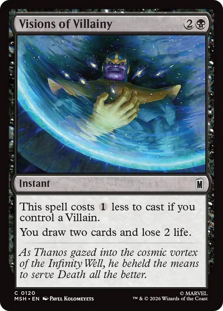 Visions of Villainy [Marvel Super Heroes] MTG Single Magic: The Gathering | Red Claw Gaming