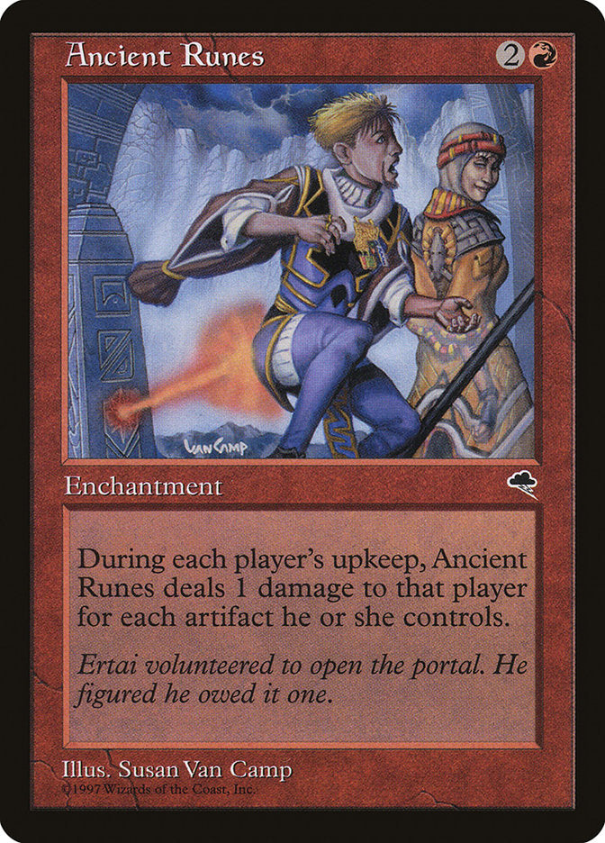 Ancient Runes [Tempest] MTG Single Magic: The Gathering | Red Claw Gaming
