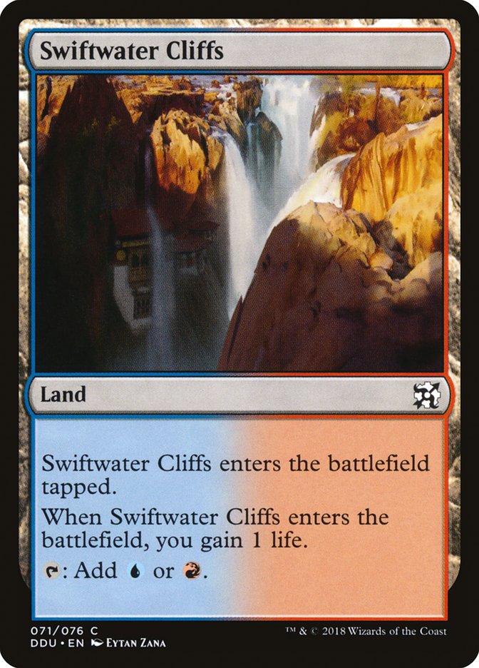 Swiftwater Cliffs [Duel Decks: Elves vs. Inventors] MTG Single Magic: The Gathering | Red Claw Gaming