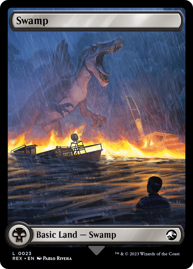 Swamp // Swamp [Jurassic World Collection] MTG Single Magic: The Gathering | Red Claw Gaming
