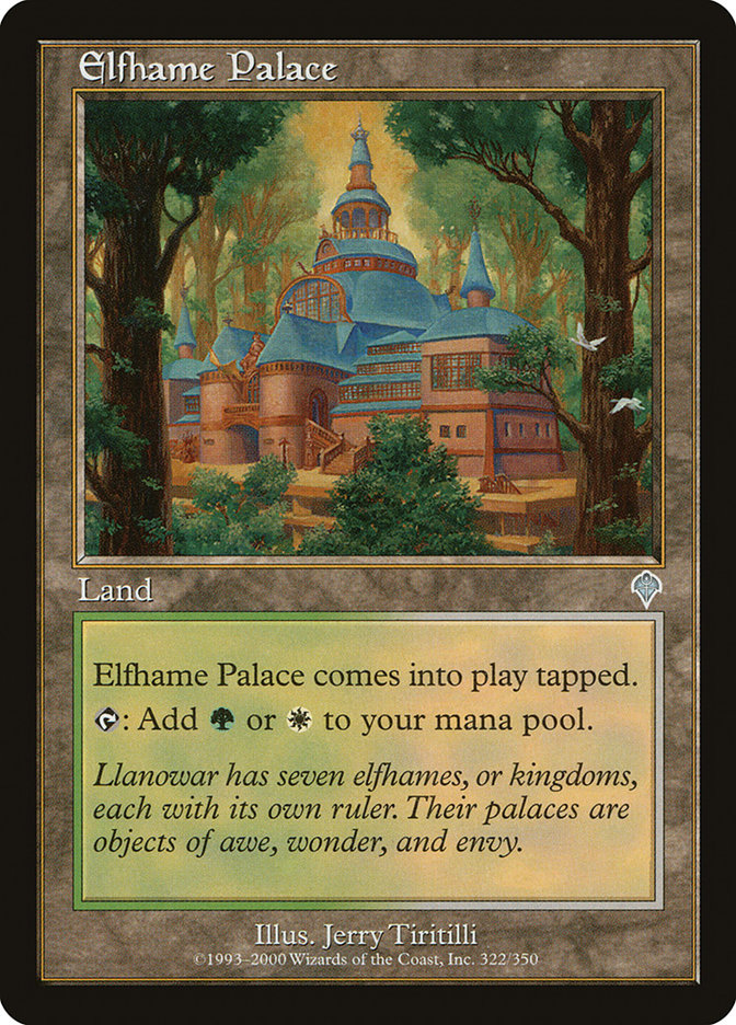 Elfhame Palace [Invasion] MTG Single Magic: The Gathering | Red Claw Gaming