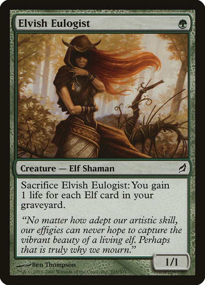 Elvish Eulogist [Lorwyn] MTG Single Magic: The Gathering | Red Claw Gaming
