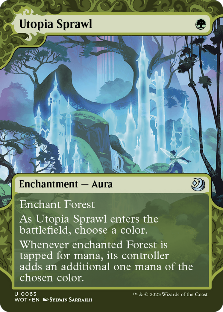 Utopia Sprawl [Wilds of Eldraine: Enchanting Tales] MTG Single Magic: The Gathering | Red Claw Gaming
