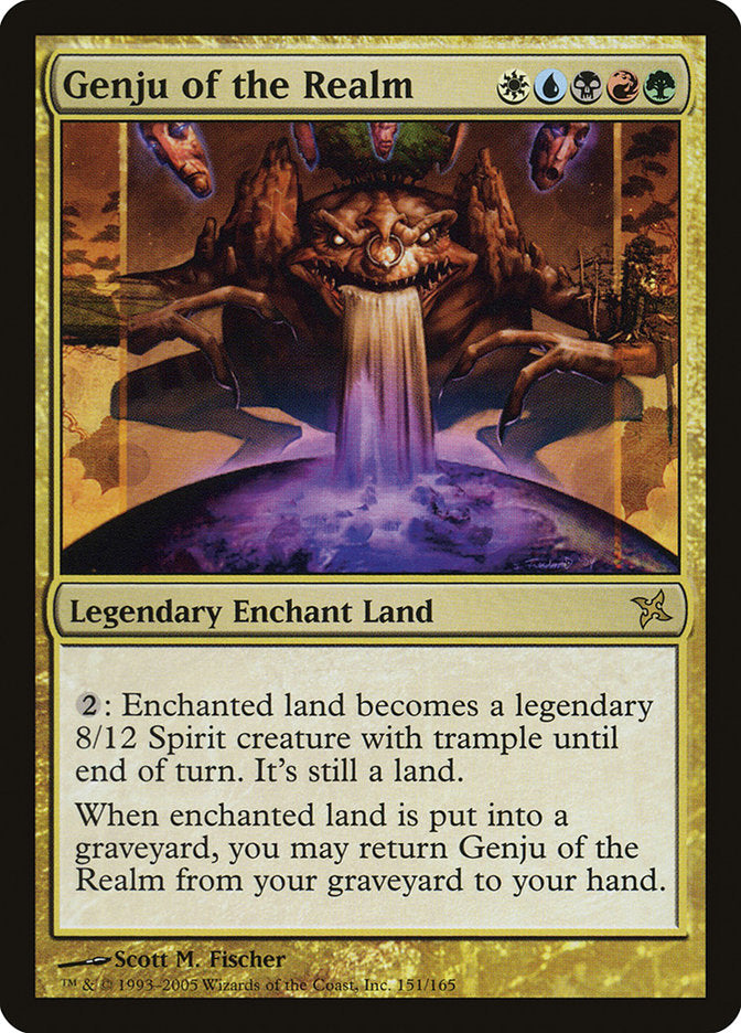 Genju of the Realm [Betrayers of Kamigawa] MTG Single Magic: The Gathering | Red Claw Gaming