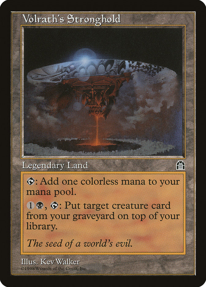Volrath's Stronghold [Stronghold] MTG Single Magic: The Gathering | Red Claw Gaming