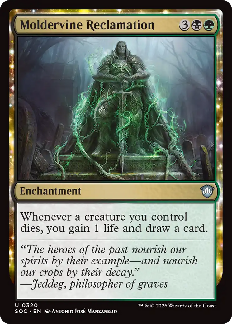 Moldervine Reclamation [Secrets of Strixhaven Commander] MTG Single Magic: The Gathering | Red Claw Gaming