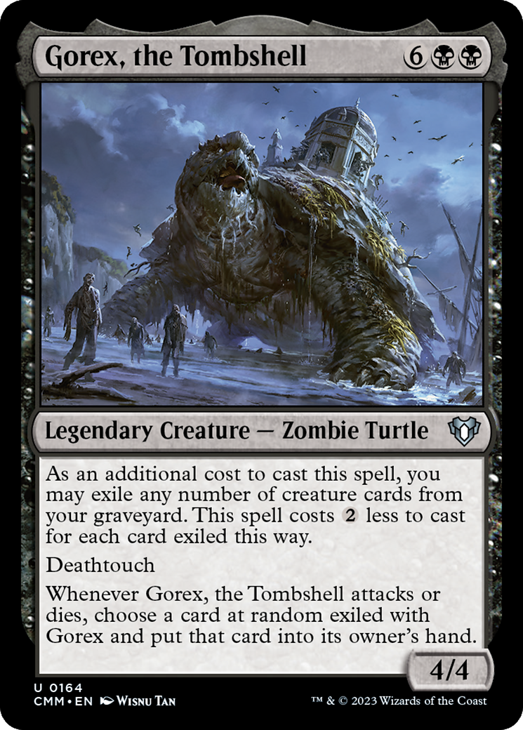 Gorex, the Tombshell [Commander Masters] MTG Single Magic: The Gathering | Red Claw Gaming
