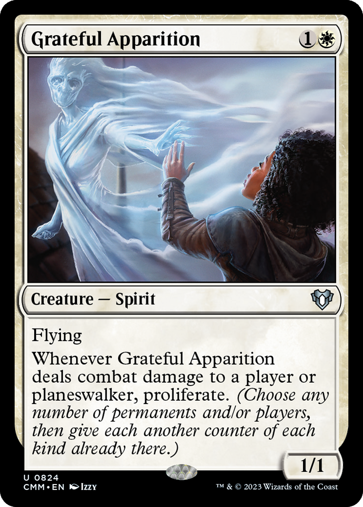 Grateful Apparition [Commander Masters] MTG Single Magic: The Gathering | Red Claw Gaming