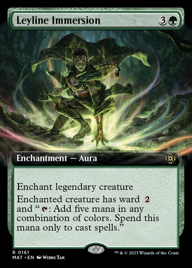 Leyline Immersion (Extended Art) [March of the Machine: The Aftermath] MTG Single Magic: The Gathering | Red Claw Gaming