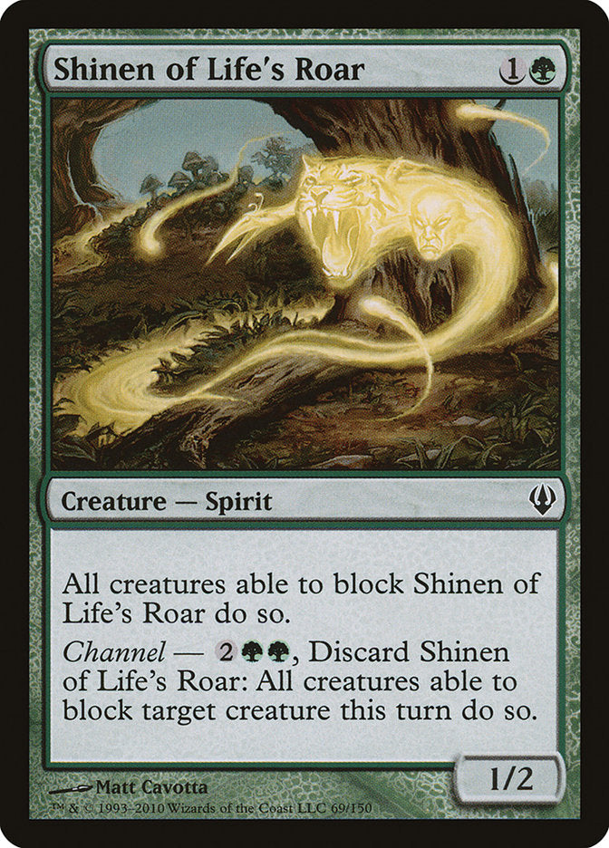 Shinen of Life's Roar [Archenemy] MTG Single Magic: The Gathering | Red Claw Gaming