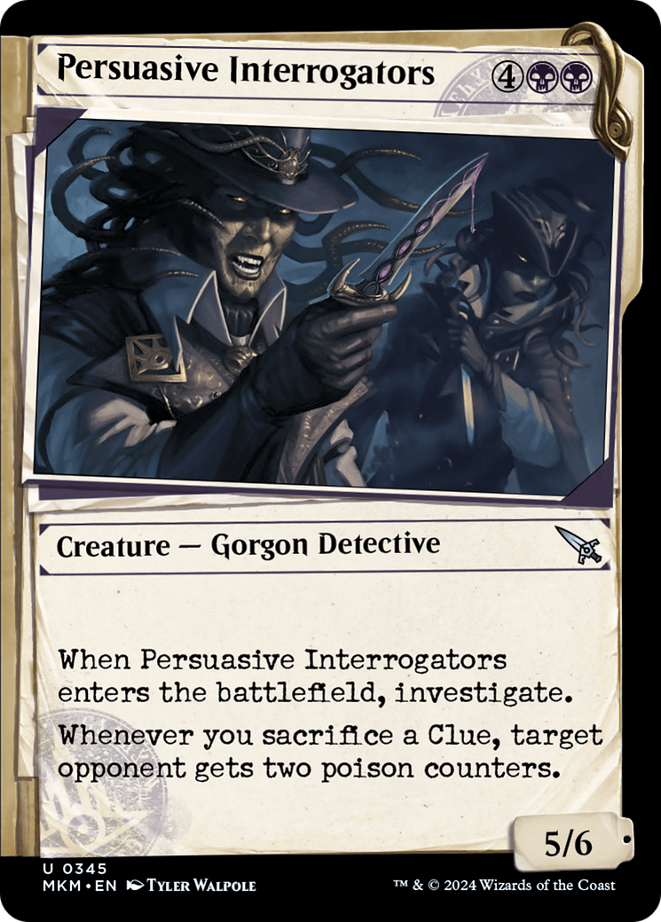 Persuasive Interrogators (Showcase) [Murders at Karlov Manor] MTG Single Magic: The Gathering    | Red Claw Gaming