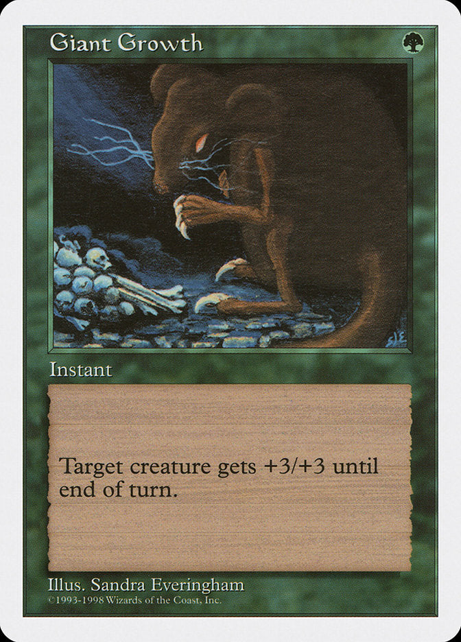 Giant Growth [Anthologies] MTG Single Magic: The Gathering | Red Claw Gaming