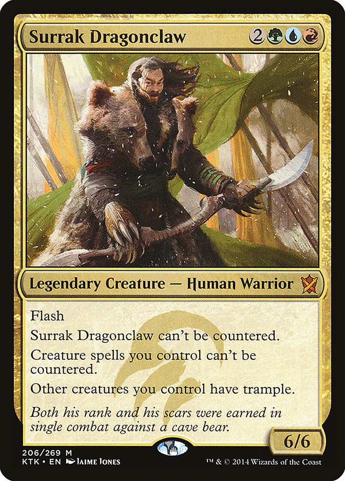 Surrak Dragonclaw [Khans of Tarkir] MTG Single Magic: The Gathering | Red Claw Gaming