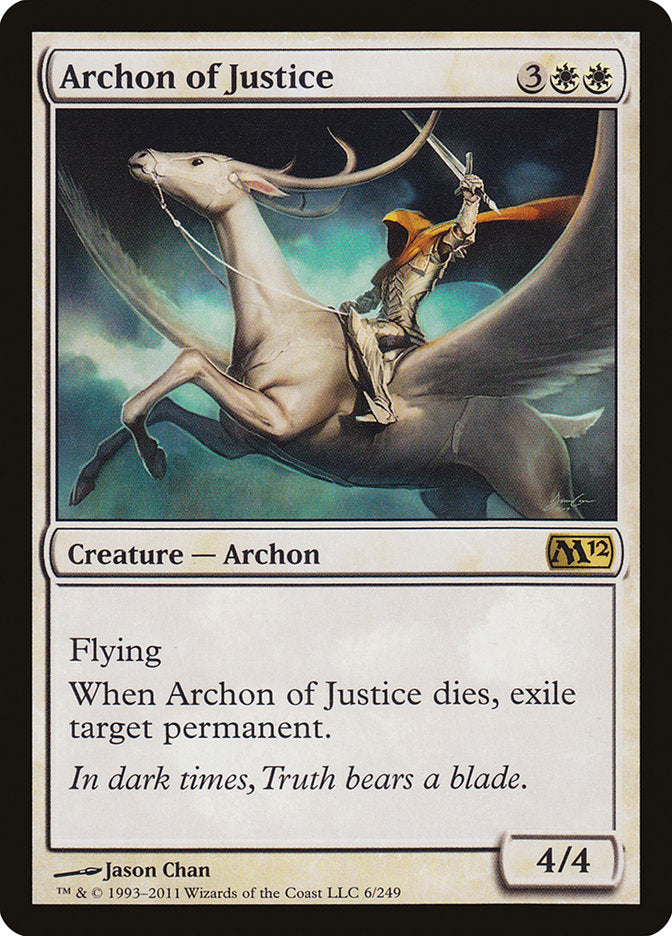 Archon of Justice [Magic 2012] MTG Single Magic: The Gathering | Red Claw Gaming