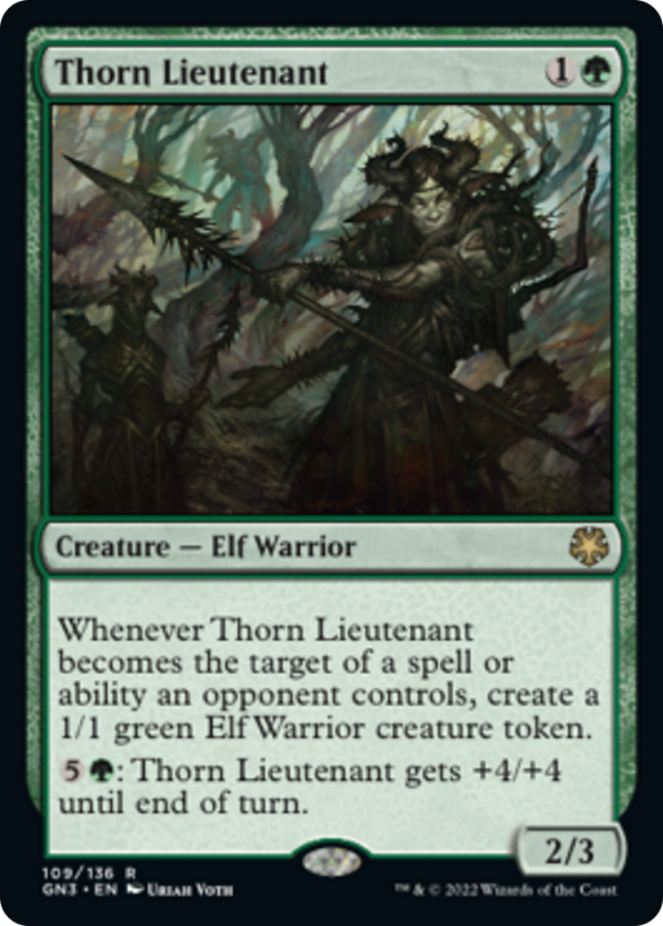 Thorn Lieutenant [Game Night: Free-for-All] MTG Single Magic: The Gathering | Red Claw Gaming