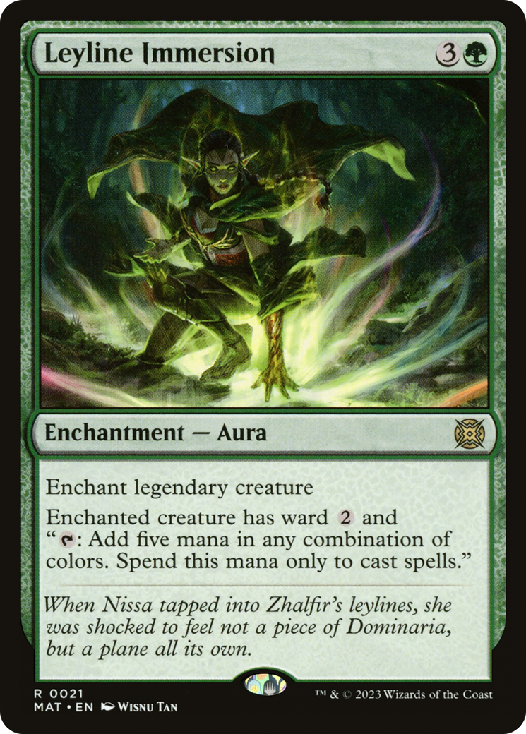 Leyline Immersion [March of the Machine: The Aftermath] MTG Single Magic: The Gathering | Red Claw Gaming
