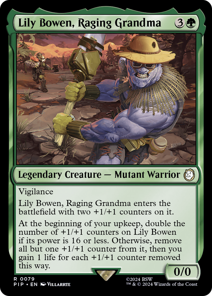 Lily Bowen, Raging Grandma [Fallout] MTG Single Magic: The Gathering | Red Claw Gaming