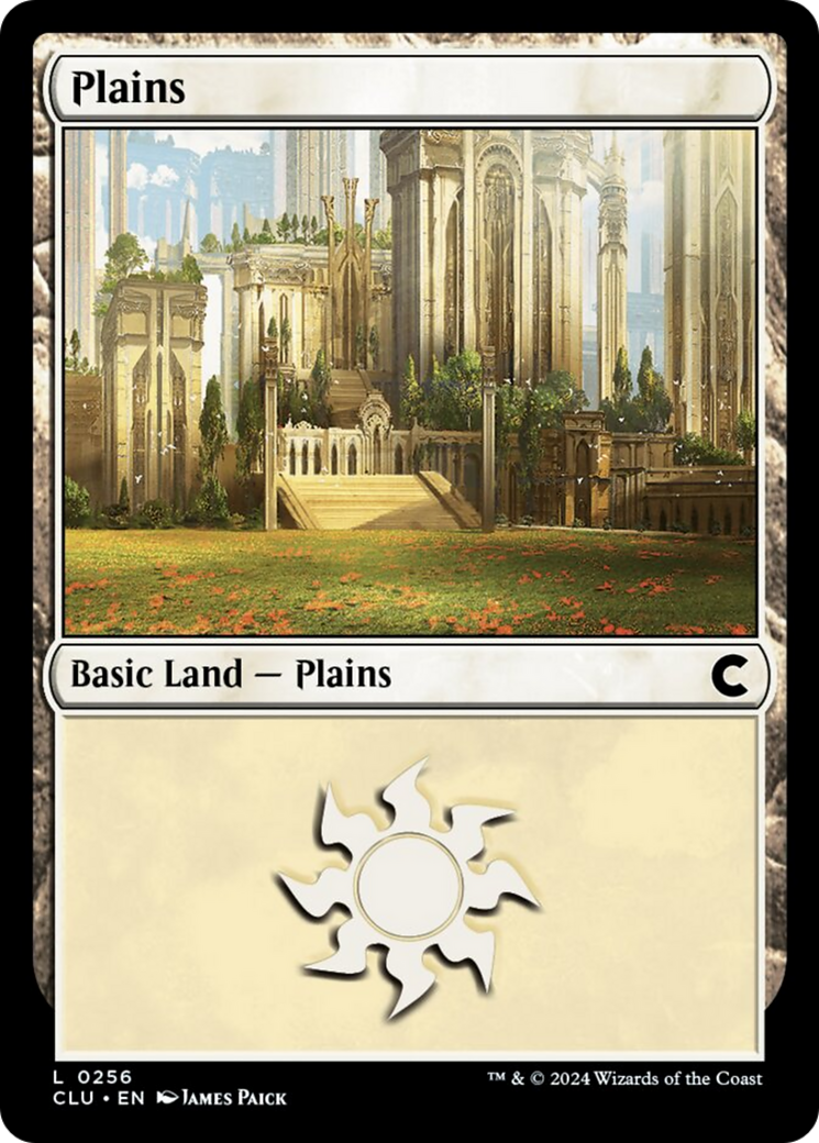 Plains (0256) [Ravnica: Clue Edition] MTG Single Magic: The Gathering | Red Claw Gaming