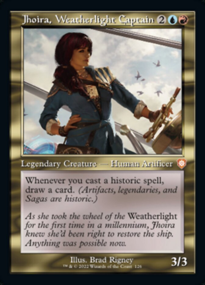 Jhoira, Weatherlight Captain (Retro) [The Brothers' War Commander] MTG Single Magic: The Gathering | Red Claw Gaming