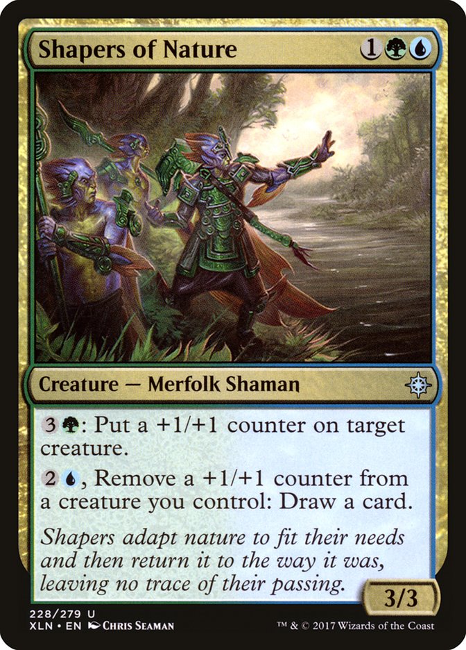 Shapers of Nature [Ixalan] MTG Single Magic: The Gathering | Red Claw Gaming