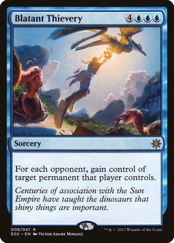 Blatant Thievery [Explorers of Ixalan] MTG Single Magic: The Gathering | Red Claw Gaming