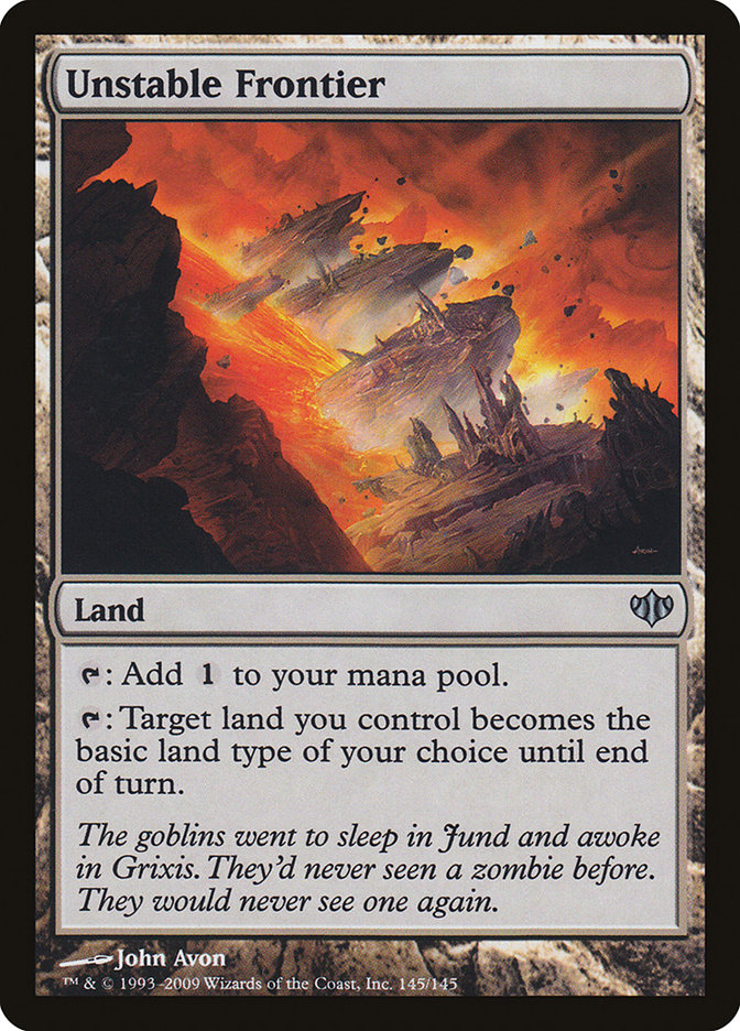 Unstable Frontier [Conflux] MTG Single Magic: The Gathering | Red Claw Gaming