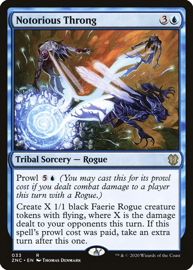 Notorious Throng [Zendikar Rising Commander] MTG Single Magic: The Gathering | Red Claw Gaming