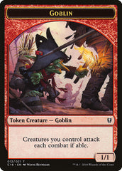 Goblin // Zombie Double-Sided Token [Commander 2016 Tokens] MTG Single Magic: The Gathering | Red Claw Gaming