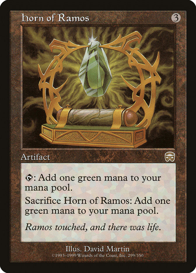 Horn of Ramos [Mercadian Masques] MTG Single Magic: The Gathering | Red Claw Gaming