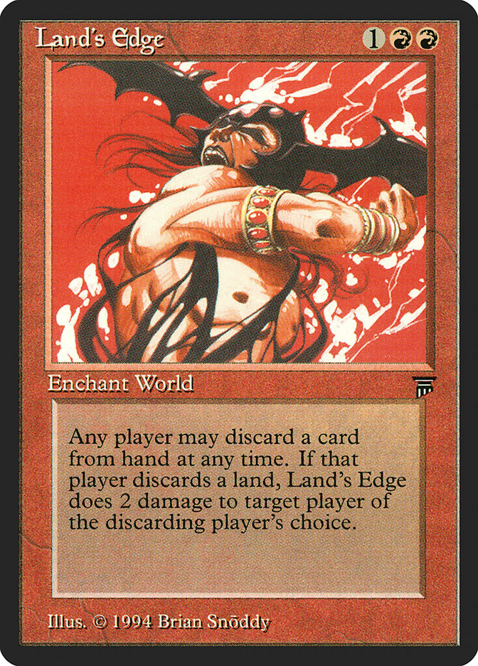 Land's Edge [Legends] MTG Single Magic: The Gathering | Red Claw Gaming