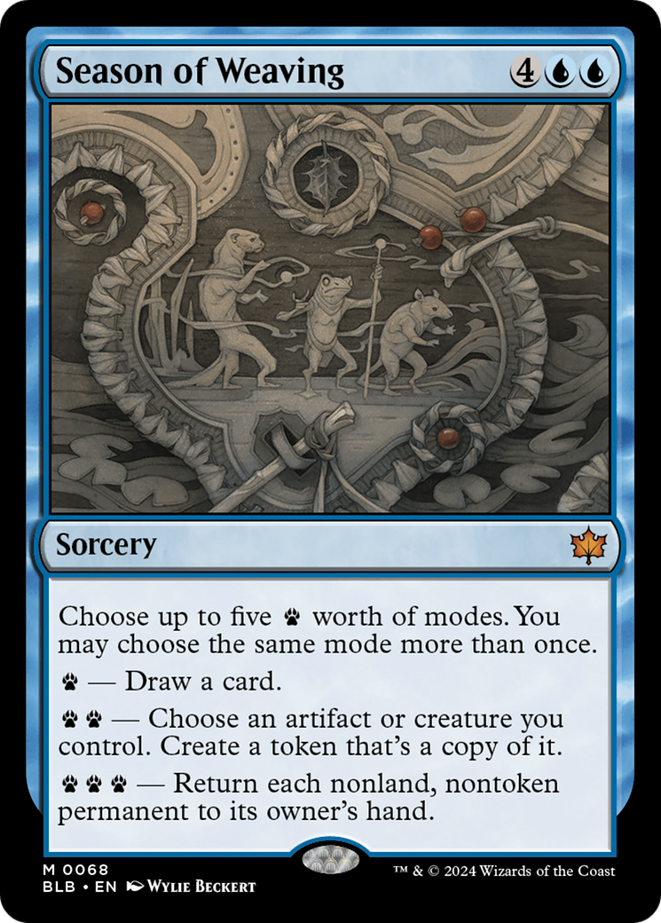 Season of Weaving [Bloomburrow] MTG Single Magic: The Gathering | Red Claw Gaming