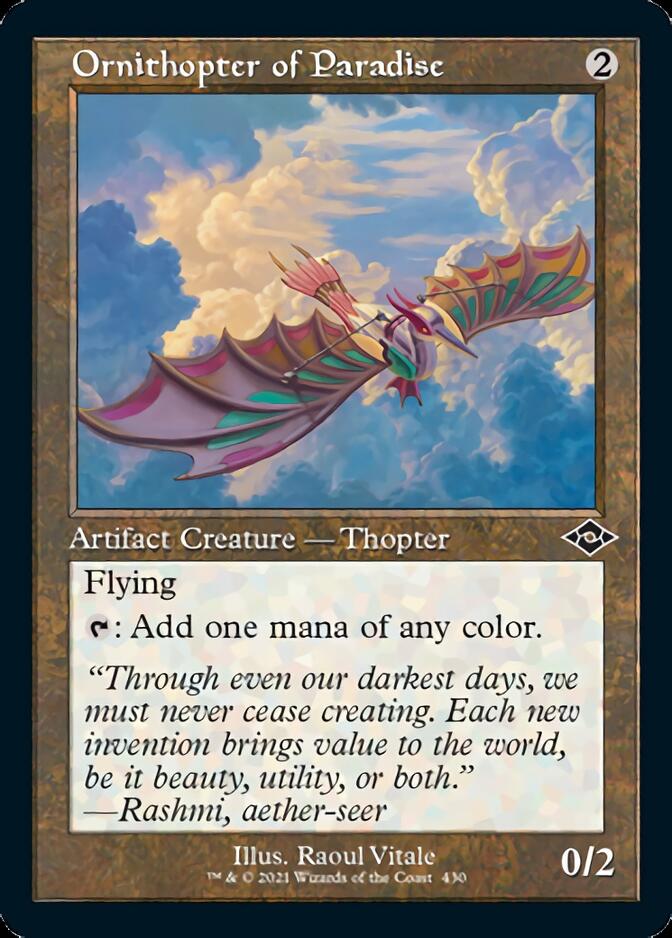 Ornithopter of Paradise (Retro) [Modern Horizons 2] MTG Single Magic: The Gathering | Red Claw Gaming