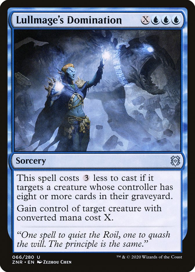 Lullmage's Domination [Zendikar Rising] MTG Single Magic: The Gathering | Red Claw Gaming
