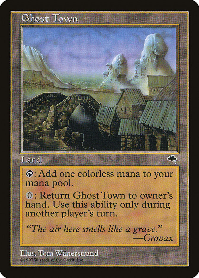 Ghost Town [Tempest] MTG Single Magic: The Gathering | Red Claw Gaming