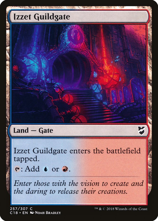 Izzet Guildgate [Commander 2018] MTG Single Magic: The Gathering | Red Claw Gaming