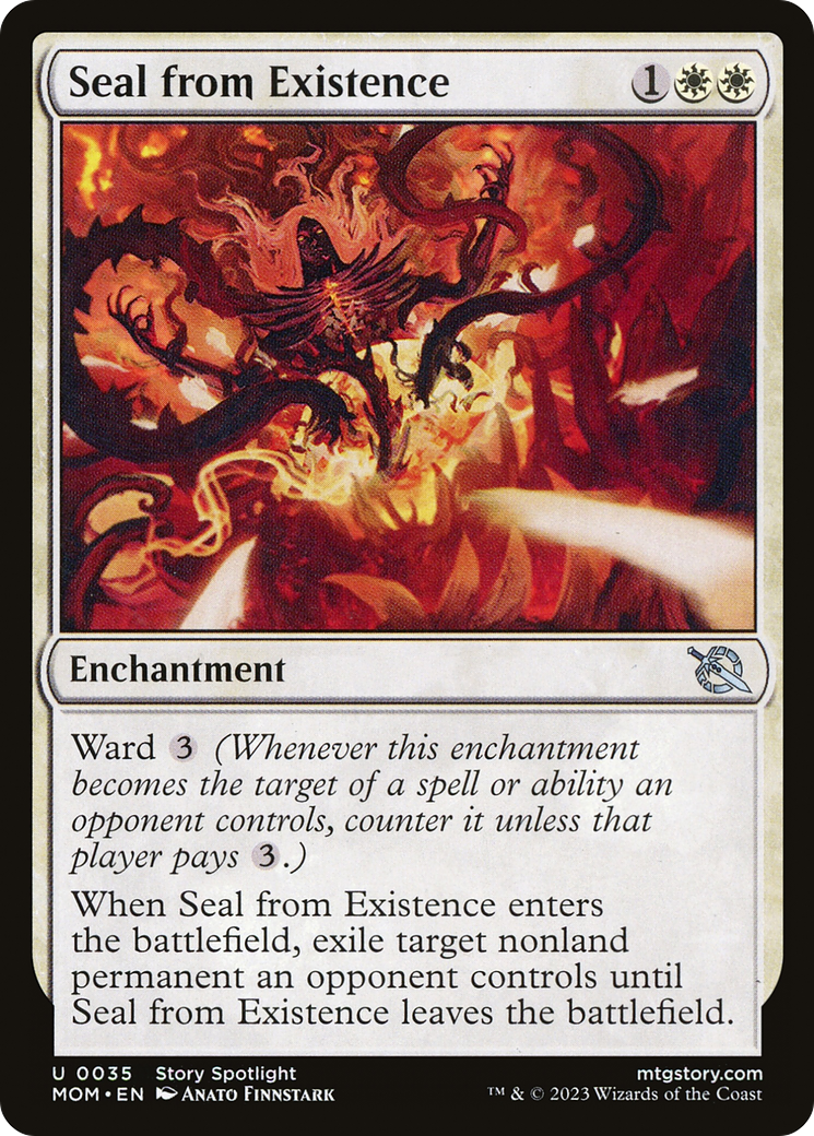 Seal from Existence [March of the Machine] MTG Single Magic: The Gathering    | Red Claw Gaming