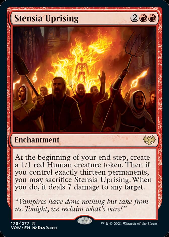 Stensia Uprising [Innistrad: Crimson Vow] MTG Single Magic: The Gathering | Red Claw Gaming