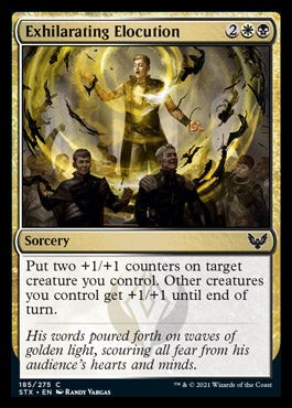 Exhilarating Elocution [Strixhaven: School of Mages] MTG Single Magic: The Gathering | Red Claw Gaming