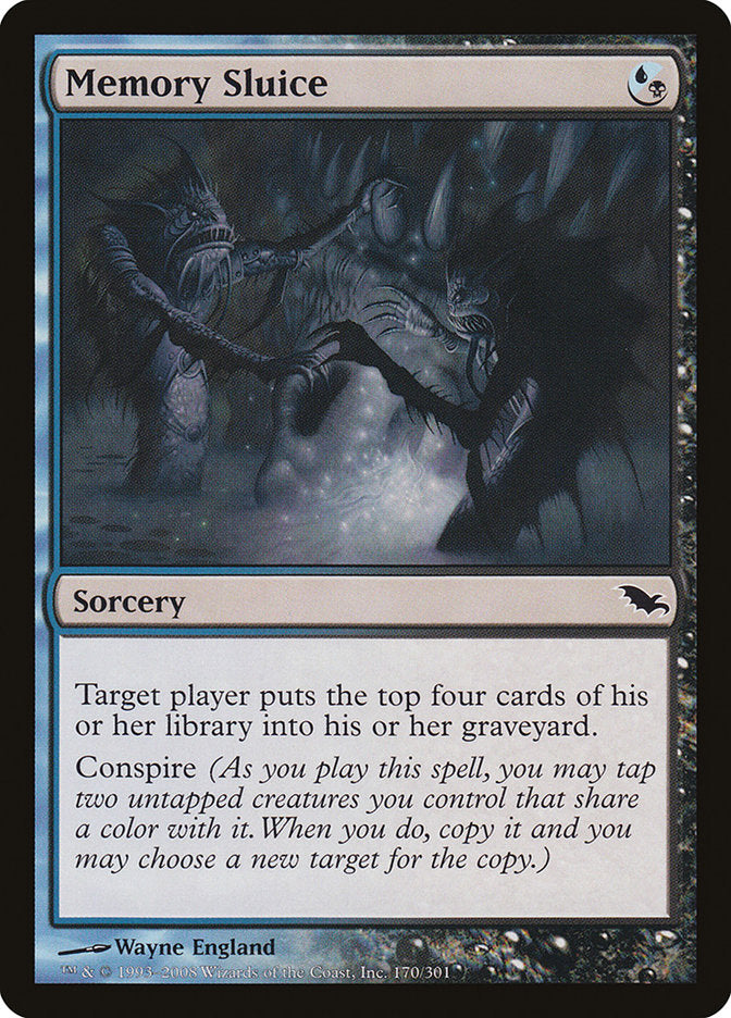 Memory Sluice [Shadowmoor] MTG Single Magic: The Gathering | Red Claw Gaming