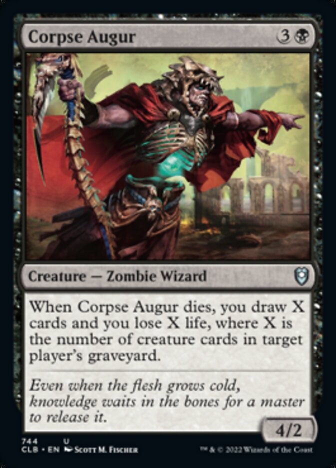 Corpse Augur [Commander Legends: Battle for Baldur's Gate] MTG Single Magic: The Gathering | Red Claw Gaming