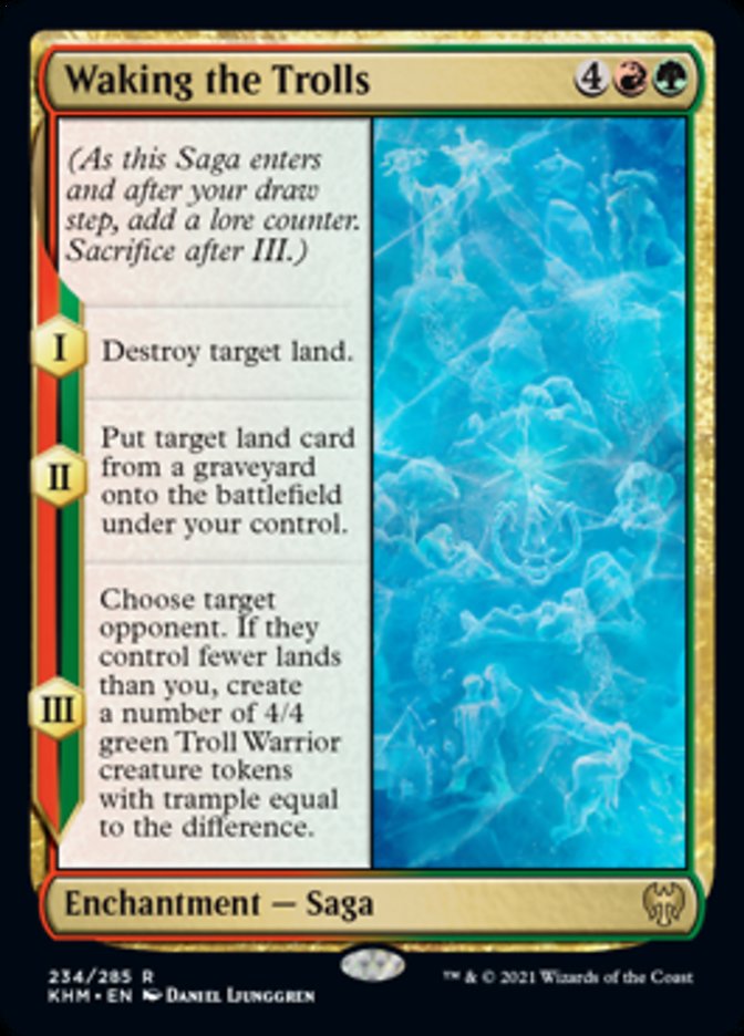Waking the Trolls [Kaldheim] MTG Single Magic: The Gathering | Red Claw Gaming