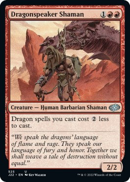 Dragonspeaker Shaman [Jumpstart 2022] MTG Single Magic: The Gathering | Red Claw Gaming