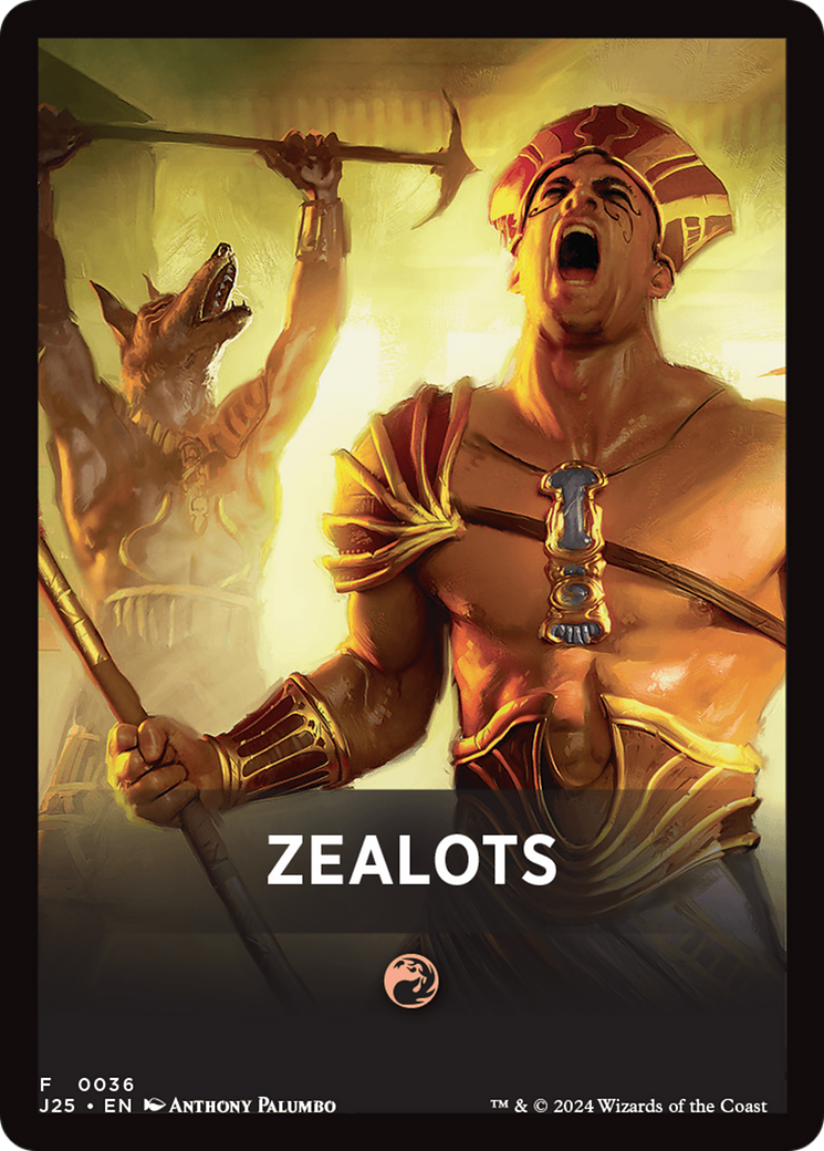 Zealots Theme Card [Foundations Jumpstart Front Cards] MTG Single Magic: The Gathering | Red Claw Gaming