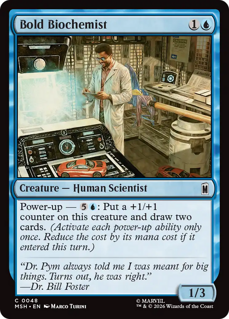 Bold Biochemist [Marvel Super Heroes] | Red Claw Gaming