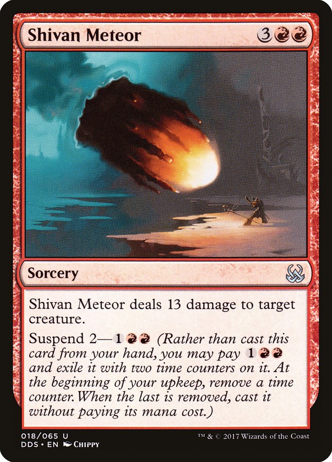 Shivan Meteor [Duel Decks: Mind vs. Might] MTG Single Magic: The Gathering | Red Claw Gaming
