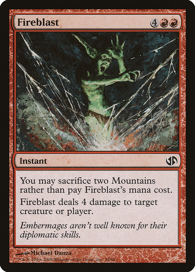 Fireblast [Duel Decks: Jace vs. Chandra] MTG Single Magic: The Gathering | Red Claw Gaming