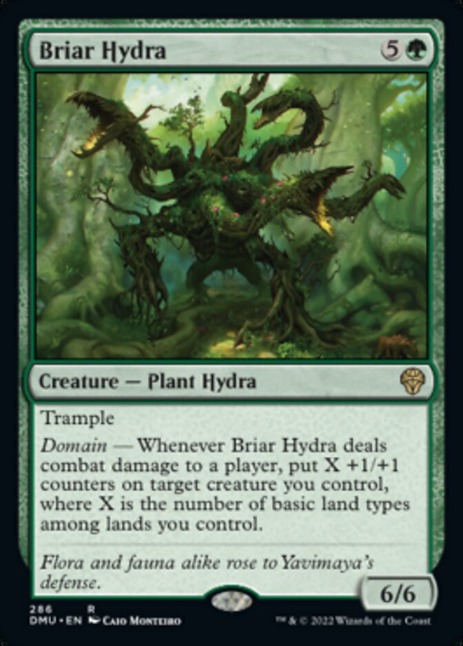 Briar Hydra [Dominaria United] MTG Single Magic: The Gathering | Red Claw Gaming
