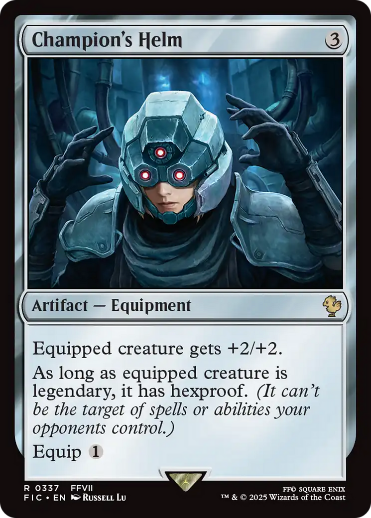 Champion's Helm [FINAL FANTASY Commander] MTG Single Magic: The Gathering | Red Claw Gaming