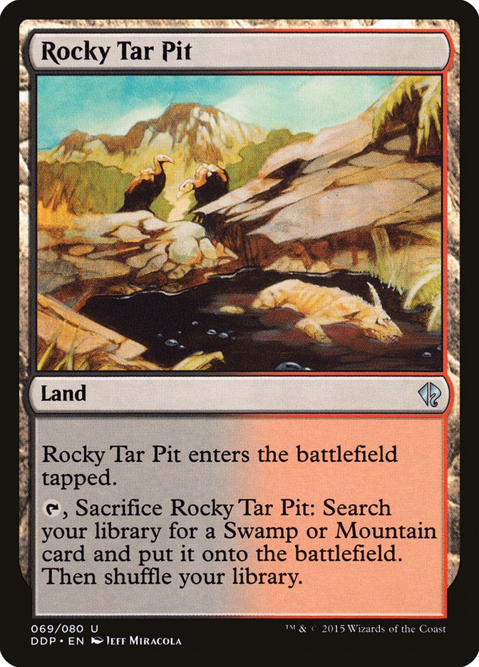 Rocky Tar Pit [Duel Decks: Zendikar vs. Eldrazi] MTG Single Magic: The Gathering | Red Claw Gaming