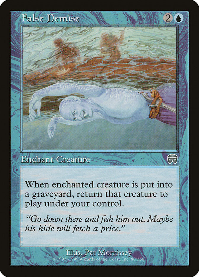 False Demise [Mercadian Masques] MTG Single Magic: The Gathering | Red Claw Gaming